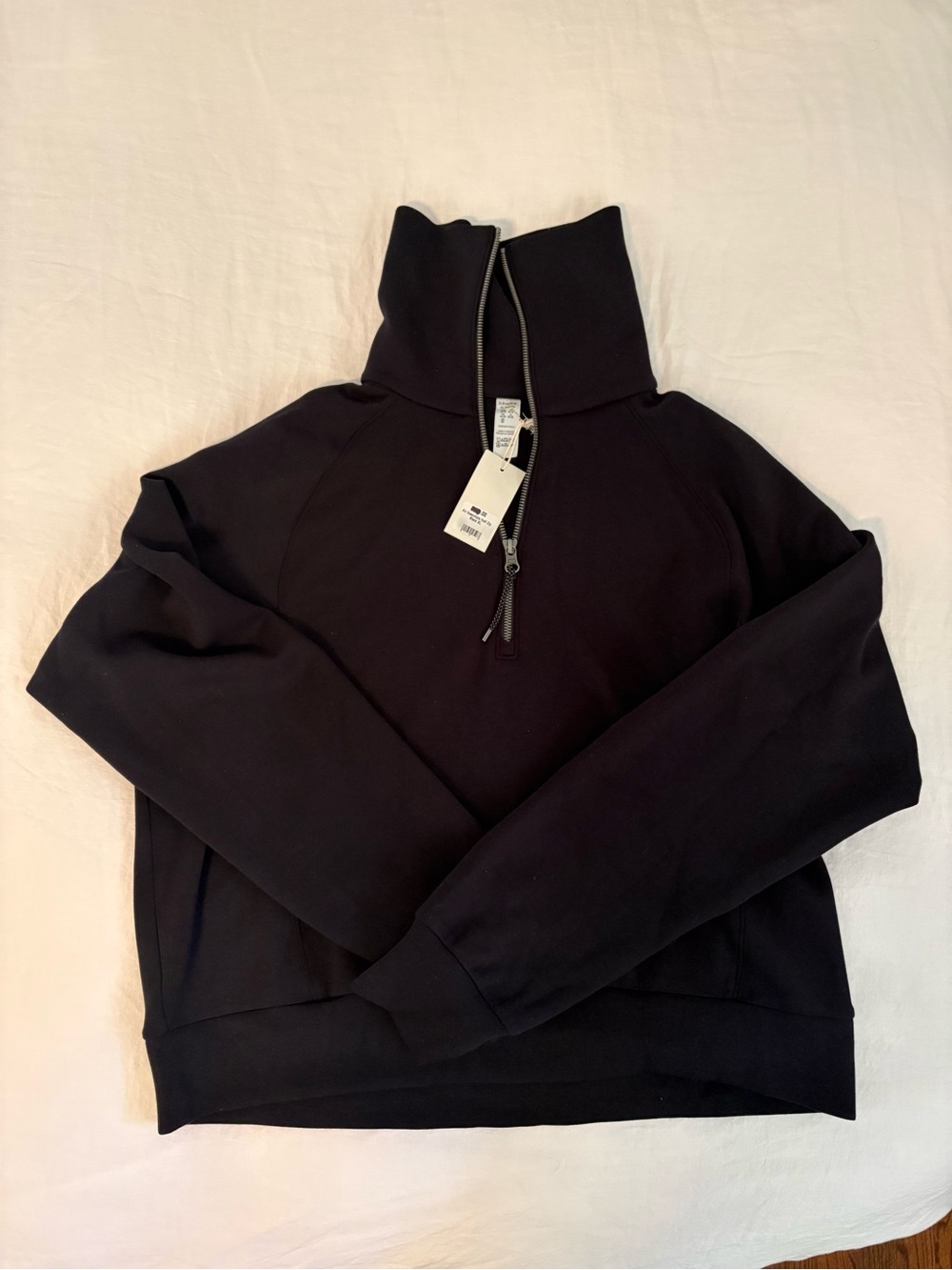 SPANX Half-Zip Pullover Sweatshirt